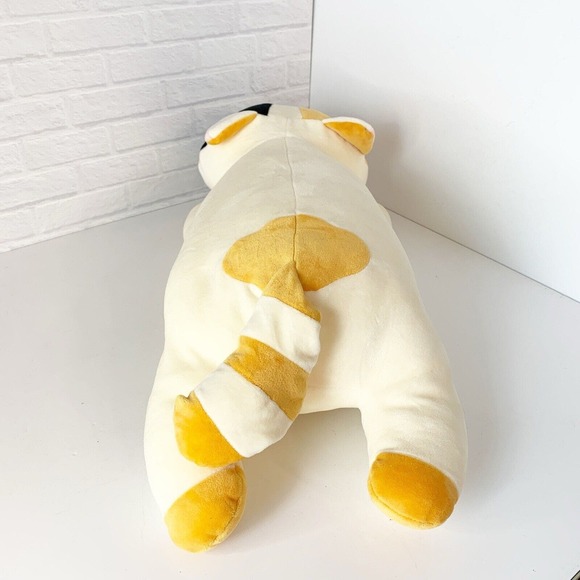 Unibingo Calico Cat Plush Pillow Kitten Stuffed Animal Soft 20" Laying Down - Picture 6 of 9